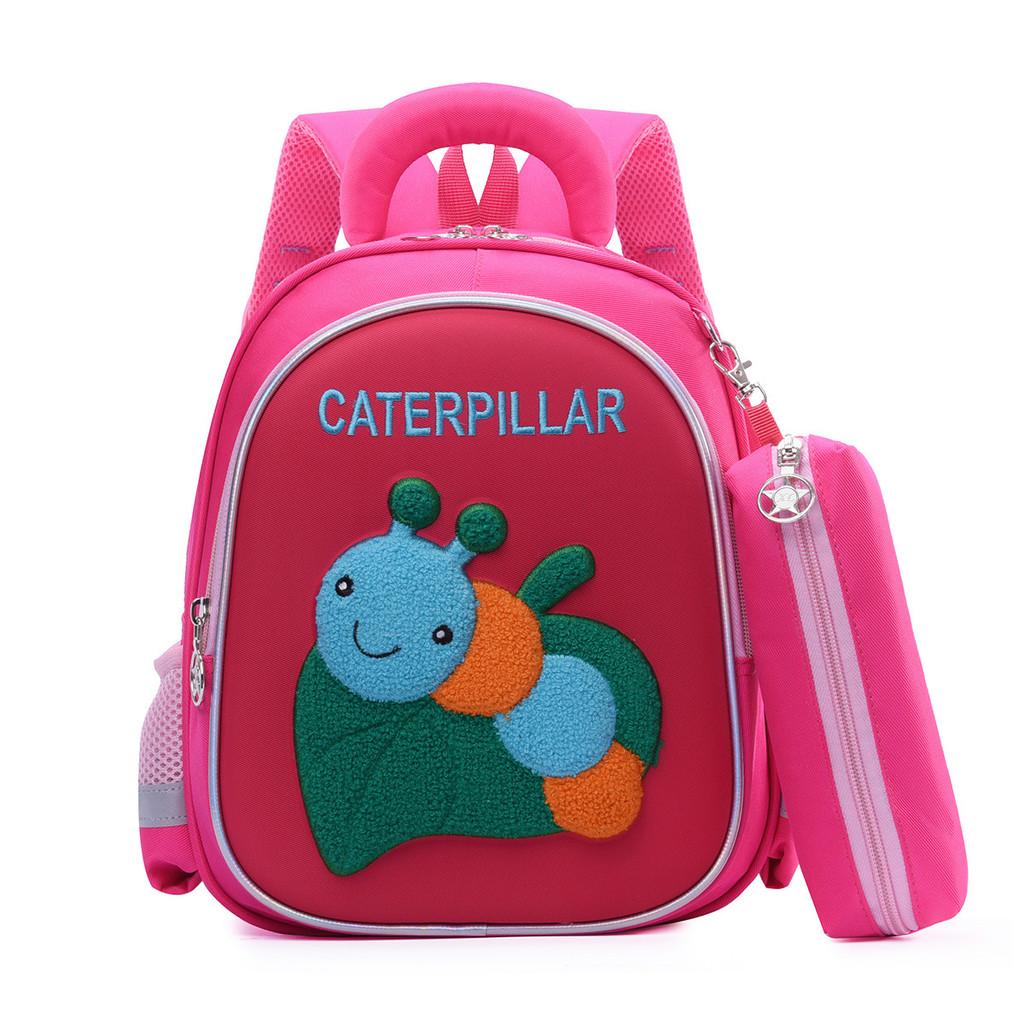 Childrens Dragonfly Butterfly Backpack Large Capacity Layered Storage Zipper