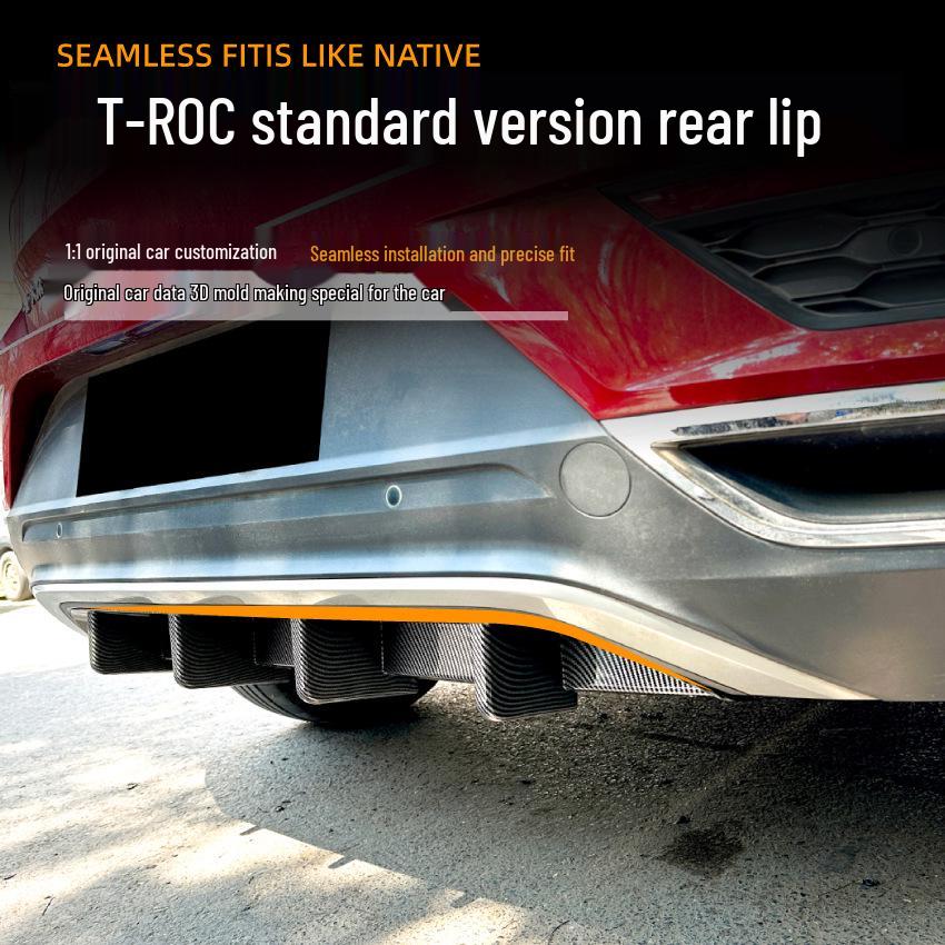 Volkswagen T-Roc Задний спойлер (2018-2022 гг.) – Аксессуар для модификации экстерьера