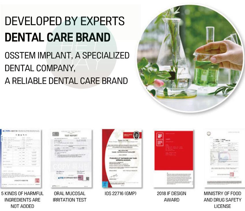 VUSSEN Отбеливающая зубная паста – Корейское отбеливание зубов и уход за зубным камнем 1 шт.