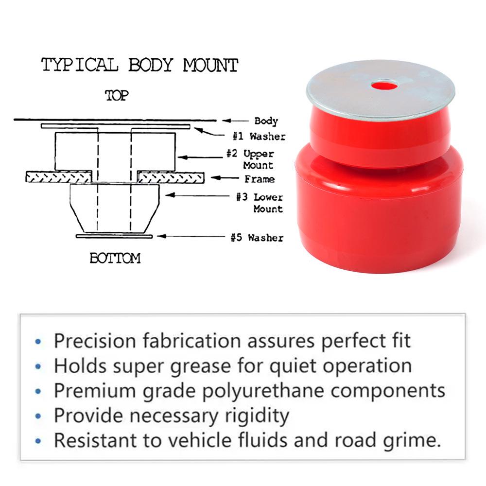 Polyurethane Mounting Bushing for '99-'14 Chevy Silverado/GMC 1500/2500 (7-141)