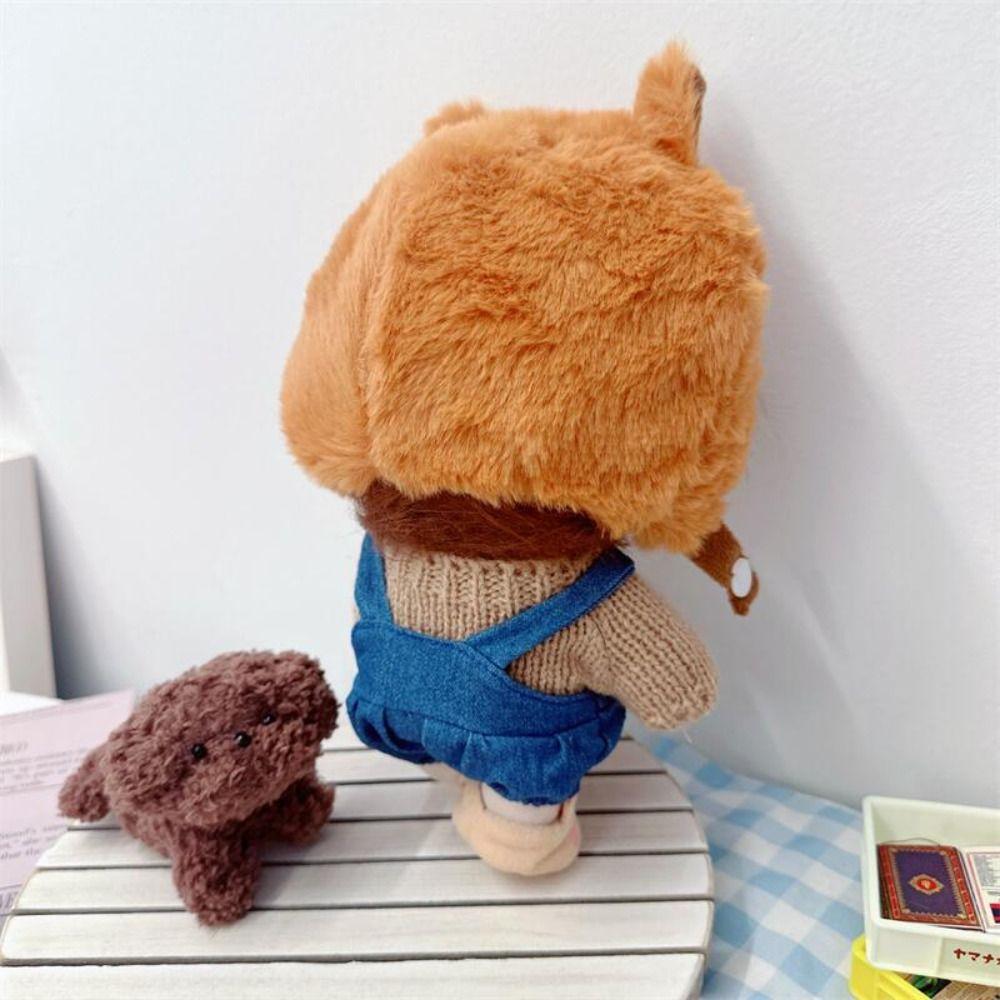 Head Cover Cotton Doll Clothes 20cm No Attributes Dolls Clothes Doll Clothes Toy  Doll Accessories