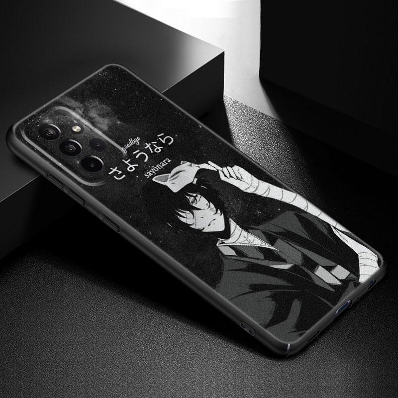 Чехол с изображением аниме Bungou Stray Dogs Dazai Osamu для Samsung A21 A30 A50 A52 S A13 A22 A32 A33 A53 A73 5G A11 A12 A31 A51 A70 A71 A72