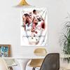 Golden State Warriors Game Day Handwoven Tapestry Rustic Farmhouse Perfect for Studio Wall Balcony Reading Corner Four Seasons Exotic Pattern