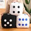 Dice Plush Doll Comfortable Soft PP Cotton Plush Dice Doll Funny