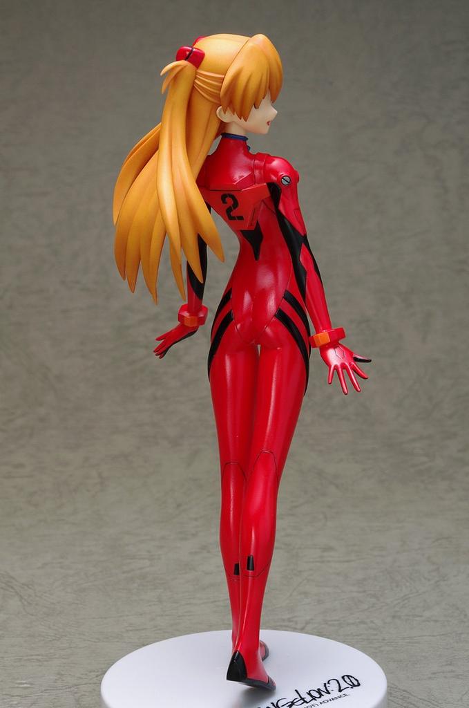 Evangelion 2.0 You Can (Not) Advance! Asuka Langley Soryu Plug Suit Ver. (1/10 Scale PVC Painted Complete Figure)