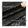 3mm Stripe Elastic Sequin Fabric for Spring/Summer Women's Dress