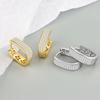 Stylish Geometric Earrings For Women Minimalist Personalized Temperament Jewelry Exquisite Small Accessories