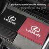 Car Driver License Cover Suede Wallet Card Storage Bag For Lexus IS200 UX250h Ct200h ES300h NX300h RX400h ES350 GX470 IS250 LS