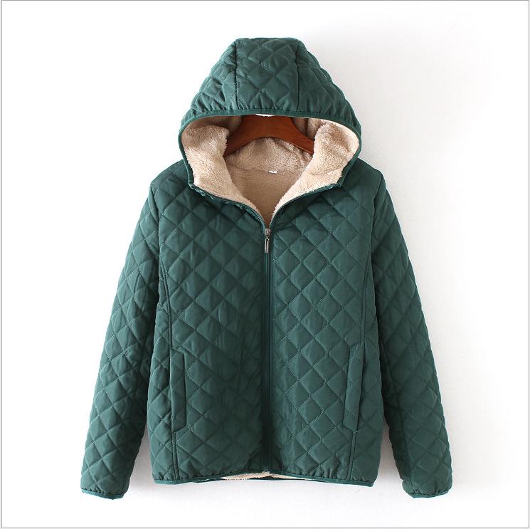 Women Down Parkas Down Jackets Female Cotton-Padded Winter Coat Hoody Outwear Coats