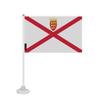 Drapeau - Jersey - Mini Drapeau Ventouse - 14 X 21 Cm - Polyester - Extérieur