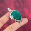 Подвеска с изумрудом, 925 пробы серебряная подвеска с драгоценными камнями, подвеска ручной работы, изумительное украшение, подарок для нее