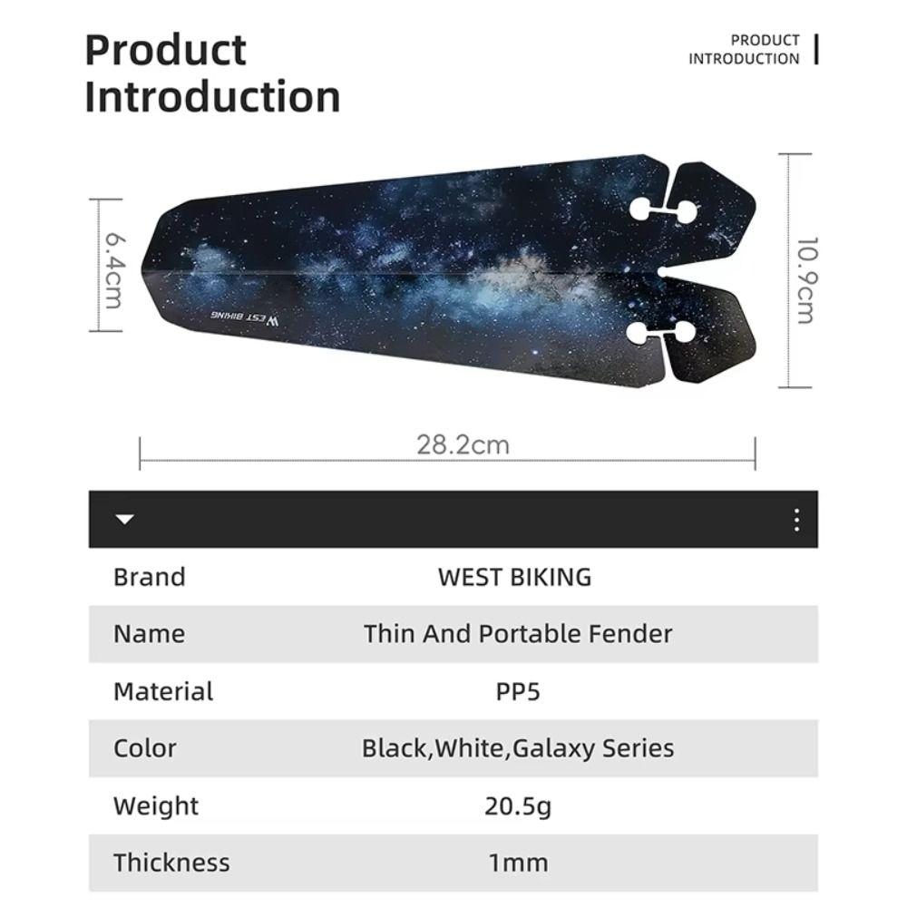 Quick Removal Saddle Mudguard Ultralight Bike Guard Fender Universal Bicycle Fenders MTB Road Bike