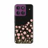 Чехол для телефона Motorola Edge 60 Pro XT2507-1 С узорами бабочек Мягкий ТПУ Силиконовая задняя крышка Для чехла Motorola Edge60 Edge 60 Pro