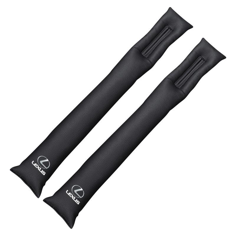 2Pcs Leather Car Seat Gap Filler Side Seam Plug Strip Accessories for Lexus 250 300 RX 300 350 US 200 GX 400 460 LX GS450H GS350