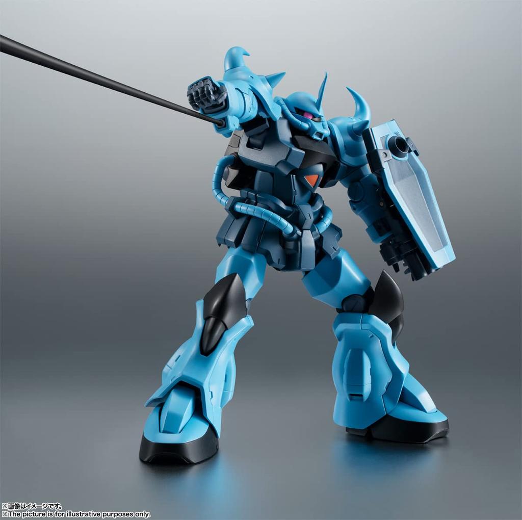 TAMASHII NATIONS ROBOT Spirits Mobile Suit Gundam 08th MS Platoon Gouf Custom 125 мм окрашенная подвижная фигурка BAS63455 [SIDE MS] MS-07B-3 ver.. АНИМЕ.