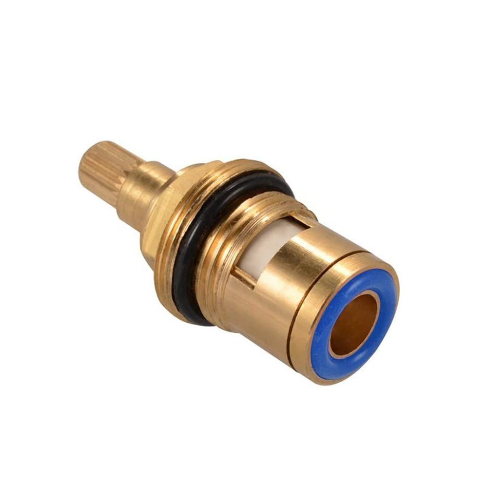 Универсальный сменный кран с латунным керамическим дисковым картриджем, внутренний кран для ванной комнаты, по часовой стрелке или против часовой стрелки