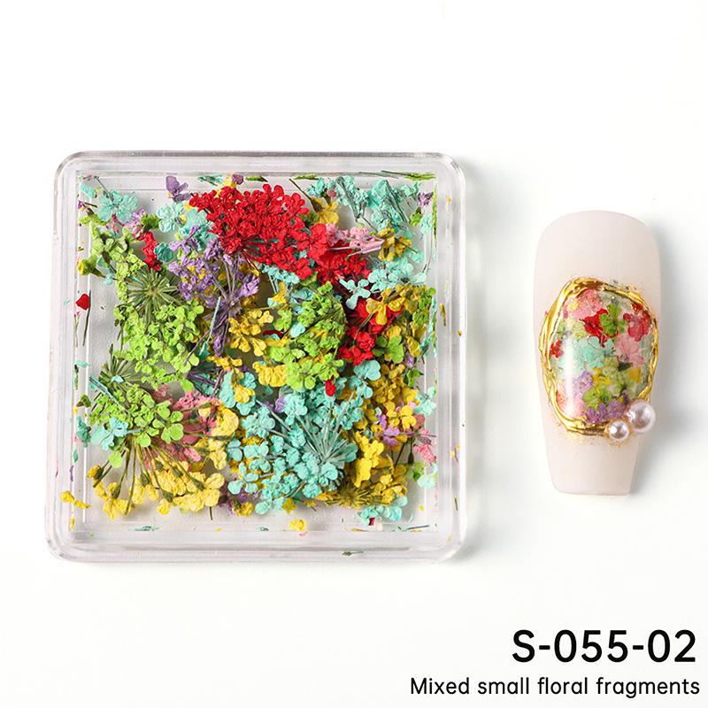 Нейл-арт DIY украшения в японском стиле гель сухоцвет для ногтей арт ювелирные изделия шармы цветок салон красоты украшение