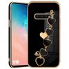 Case - Samsung - Galaxy S10 - Black TPU - Shockproof - Ultra Slim - Heart Bracelet