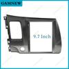 9,7 дюйма Для Honda Civic 2006-2011 Автомагнитола Фасции MP5 Стерео Панель Приборная панель Переоборудование Монтажная рамка 2Din
