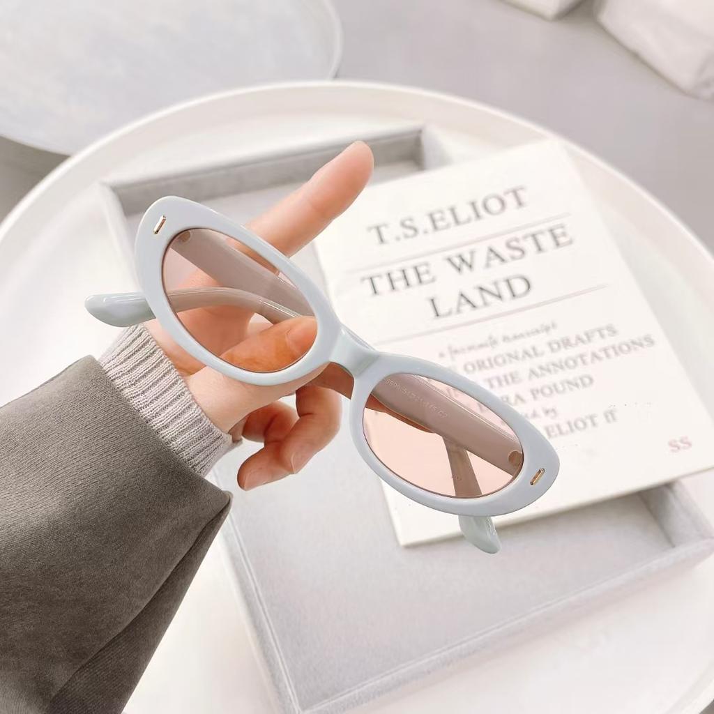 European American Style Sunglasses For Men Oval Shape Uv Protection Outdoor Sunglass Fashion Trendy Sun Glasses Women