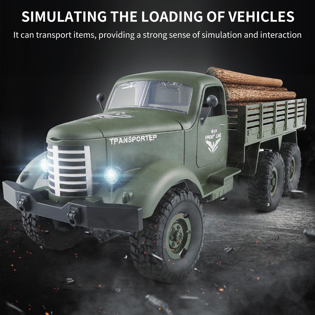 Remote Control Car, 6WD High-Speed Electric Toy Truck for Boys 2.4Ghz Off Road Remote Control