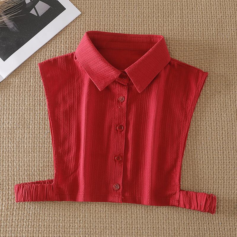 Fashion False Collars Woman Decoration White Fake Collar Women Detachable Collars Lapel Blouse Half Shirt Women Clothes Accesso