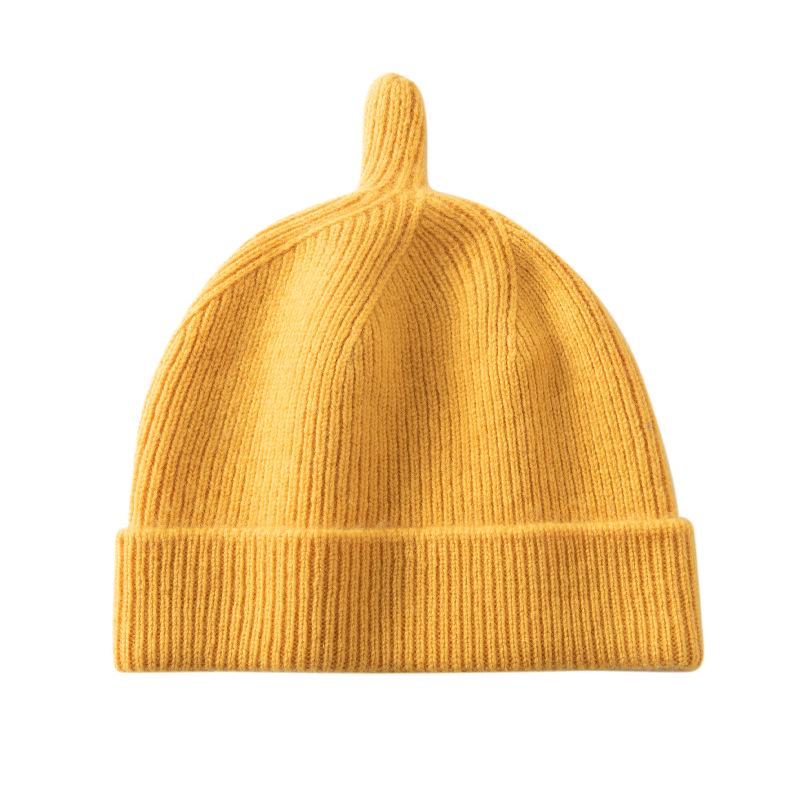 Children's Cashmere Knitted Teletubbies Hat - Cute, Versatile, Unisex, Warm for Autumn & Winter