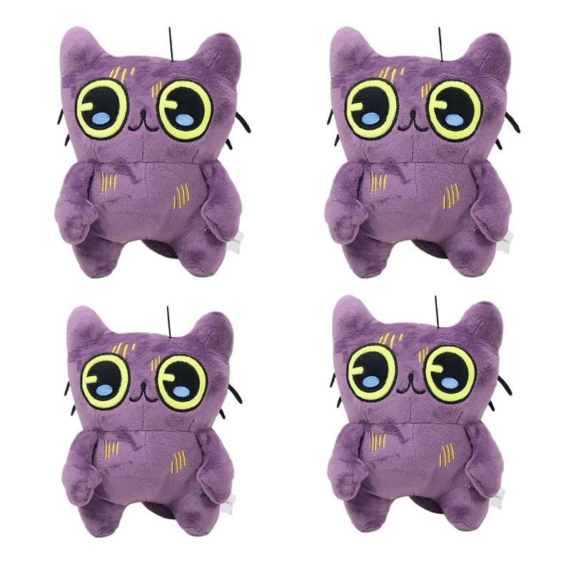 Плюшевая игрушка Тостада Кукла-кошка Каваи Мультяшное животное Мягкая игрушка Рождество День рождения Подарки для детей