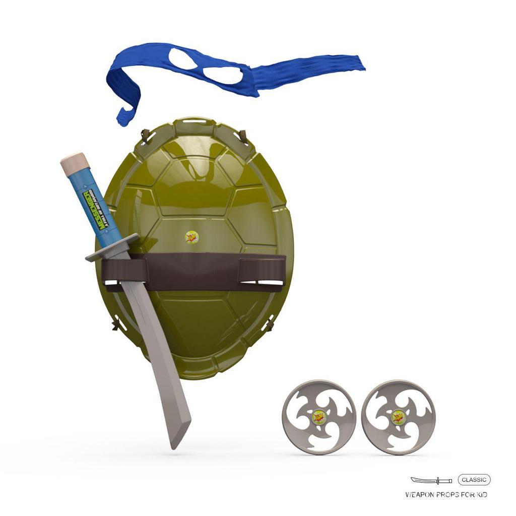 Teenage Mutant Ninja Turtles Movie-Style Turtle Shell & Weapon Set with Eye Mask