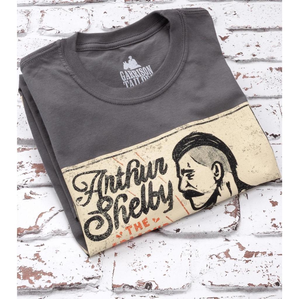 Peaky Blinders Mens Arthur Shelby Poster T-Shirt