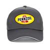 Бейсболки Pennzoil модные Повседневная кепка от солнца для унисекс Женская дышащая кепка для улицы кость