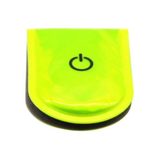 LED Safety Light Clip On Reflective Magnet Running Strobe Walking Bike Cycling