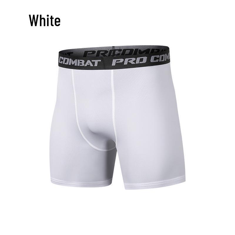 Мужские высокоэластичные быстросохнущие компрессионные тренировочные шорты - Базовый слой для баскетбола и бега