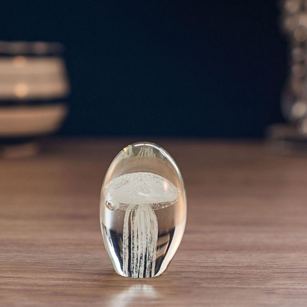 Сувениры, подарки, фигурки медуз, поделки из стекла, высококачественные миниатюрные украшения, домашний декор