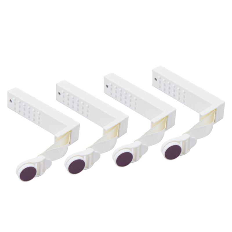 652F 4 шт. Ремень для крепления простыни Противоскользящие зажимы-держатели для простыней Прочные пластиковые зажимы для фиксации пододеяльника Невидимая пряжка