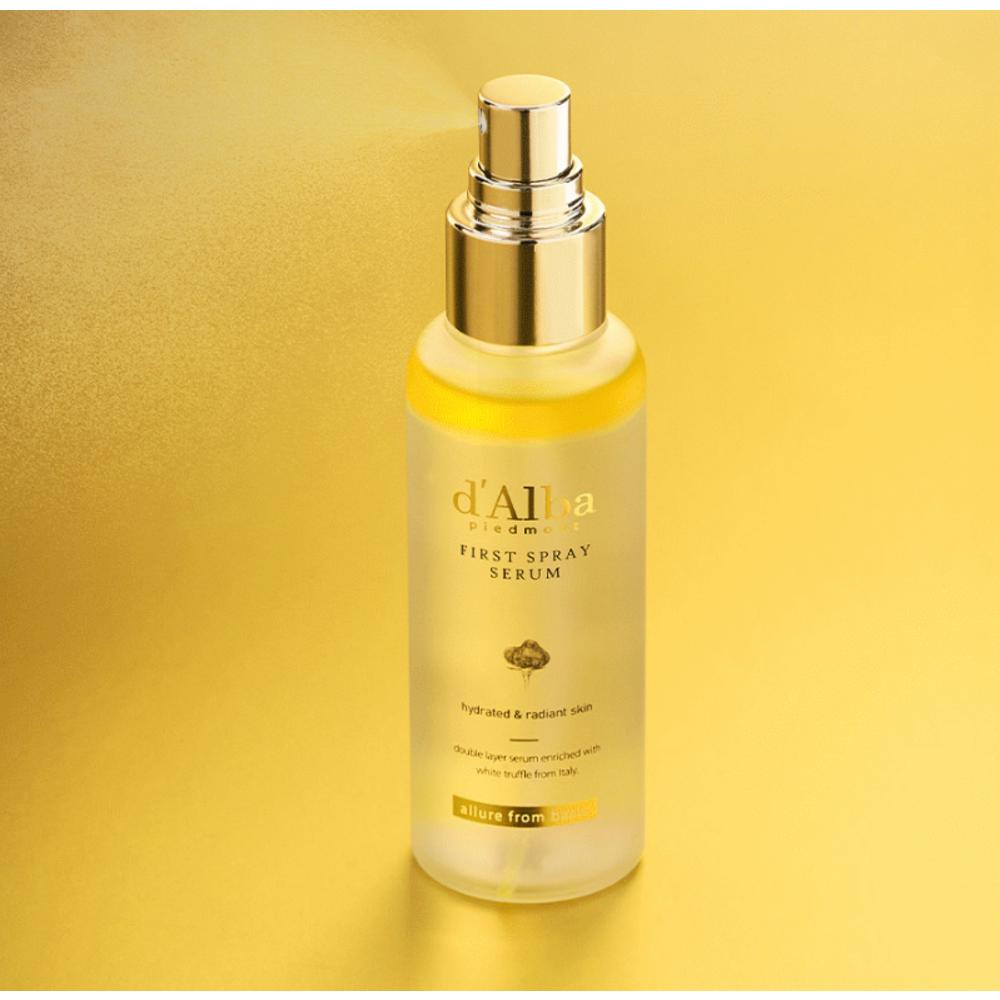 d'Alba White Truffle First Spray Serum 100 мл + Vital Spray Serum 100 мл + Подарочный пакет, 1 набор