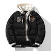 New Winter Men Jacket Basketball Thickened Warm Coats Man Casual Hooded Jackets Fashion Hip Hop Street Wear Top Clothing