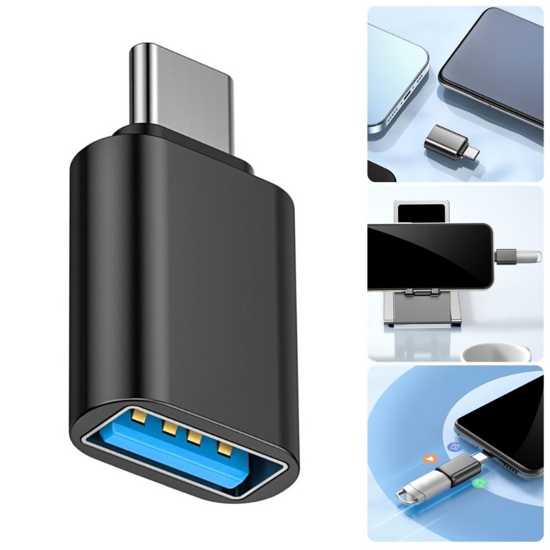 Переходники Type C (папа) на USB3.0 (мама) Бесшовное решение для передачи файлов Портативный OTG для различных электронных устройств
