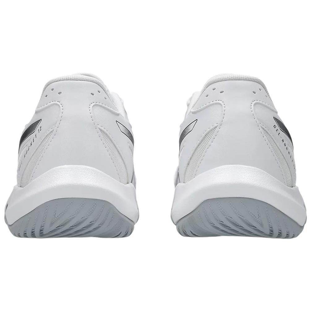 Asics Gel Rocket 12 White Black Men Sneakers 1071A116-101