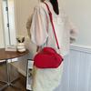 Милая маленькая сумка-кролик для женщин 2024 года, новая модная сумка-мессенджер, простая иностранная однотонная женская сумка, сумка через плечо