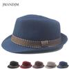 Parent-child Spring and Summer Children's Jazz Hat Linen Top Hat British Style Boy and Girl Baby Outdoor Sun Hat