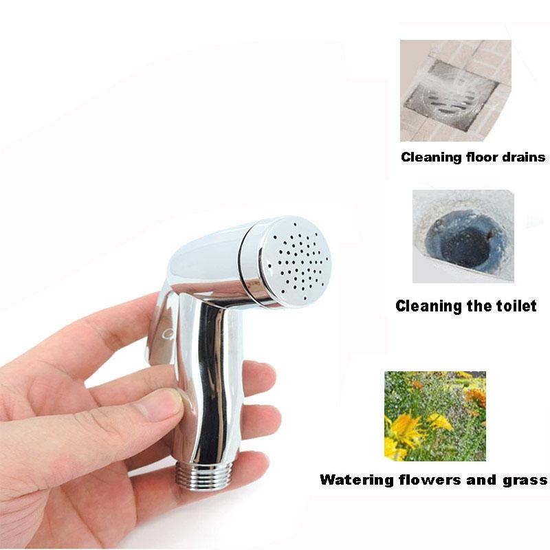 ABS серебристый пластик ручной биде туалет душевая головка распылитель бытовая ванная комната унитаз биде ванная комната самоочищающиеся инструменты