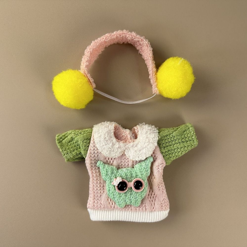 Подарок для девочки 22 см Одежда для кук 22 см Кукла Набор комбинезонов для кукол Милое платье-туника на бретельках для кук Милая девочка