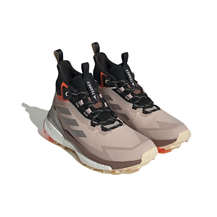 Adidas Кроссовки Terrex Free Hiker GORE-TEX 2.0 Wonder Taupe Earth Strata мужские розовые серо-коричневые-металлические HQ8384