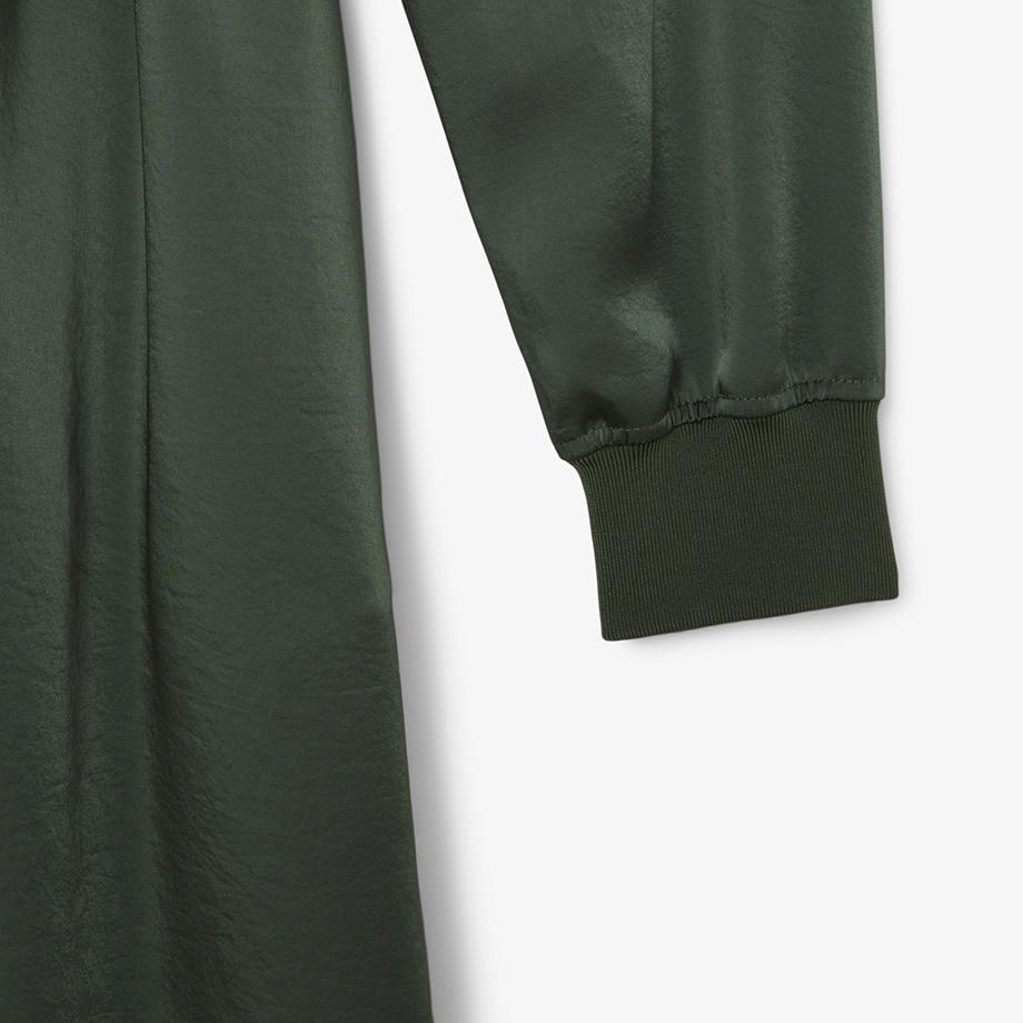 Lacoste Женское струящееся платье с деталями на молнии EF9776-55GHCF