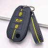 Чехол для брелока для Peugeot 3008 5008 208 308 408 508 4008 C3 с брелоком, поверхность устойчива к царапинам, ударопрочная конструкция, текстура с мягким захватом
