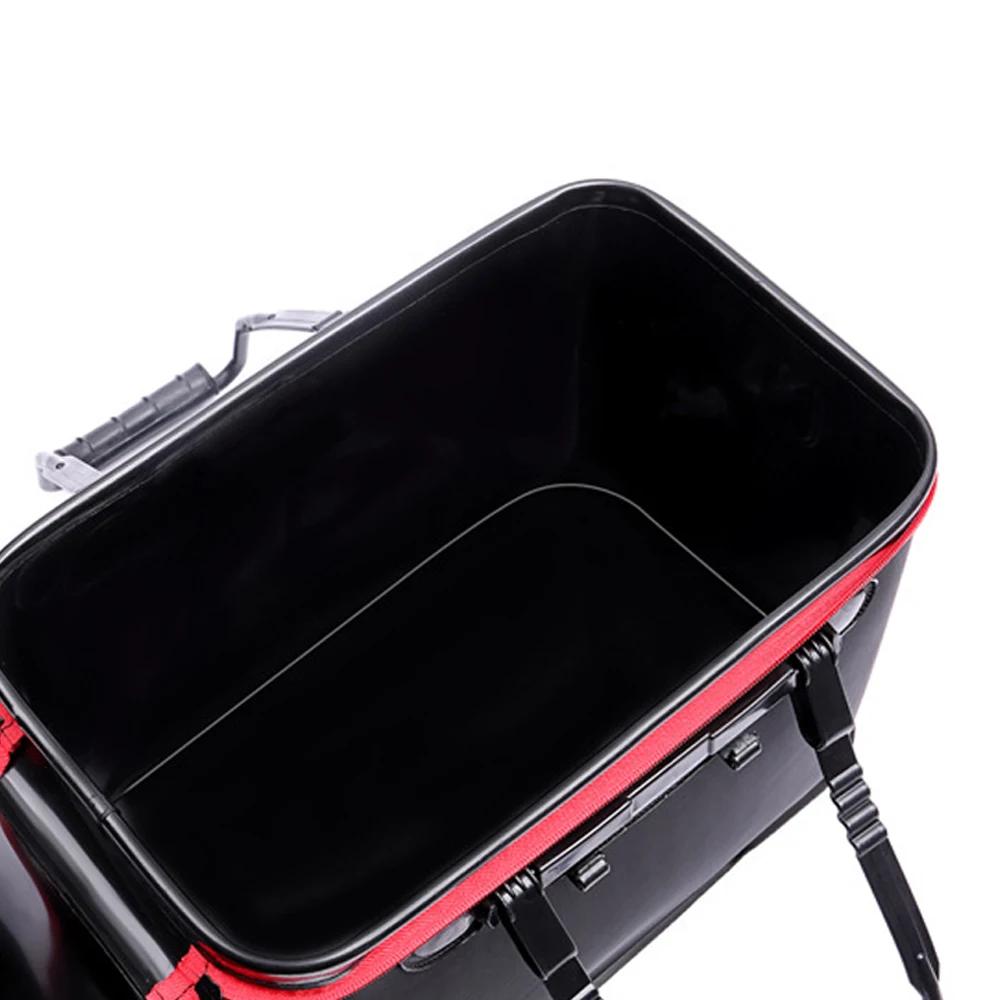 Портативный складной утолщенный ящик для рыбалки из ЭВА, ведро для рыбалки на открытом воздухе, сумка для снастей, ящик для рыбы 11/19/23/28/35 л