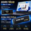 MonstaStorage Windows 12th Generation N150 Full HD IPS 16GB DDR5 512GB NVMe Office Software Numeric Design Laptop, 11, Processor, 15.6-inch LCD,