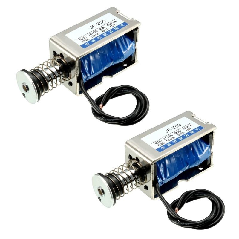 DC12V/24V 5Н Переносной 10мм Линейный Соленоид Втягивающего Типа Электромагнит Соленоид Втягивающего Типа Линейного Движения Электромагнит Соленоид