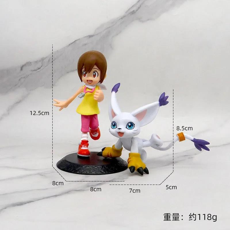 Аниме фигурка Digimon Adventure Ягами Тайчи Исида Ямато Ягами Хикари Такару экшн-модель украшения ПВХ игрушки подарки